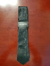 KARL LAGERFELD Men's Tie Black NWT