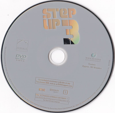 Step Up 3, No Case,No Art,Disc Only