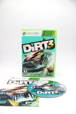 Refurbished Xbox 360 Dirt 3 Complete CIB Excellent Mint Clean Pristine
