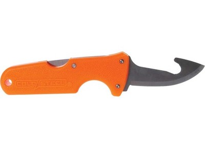 Cold Steel CS-40ALZ Click N Cut Folding Knife w/ 2.5'' Blades Orange & Sheath