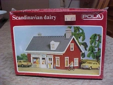 Model Train Terrain: POLA #535 Scandinavian Dairy, HO Scale