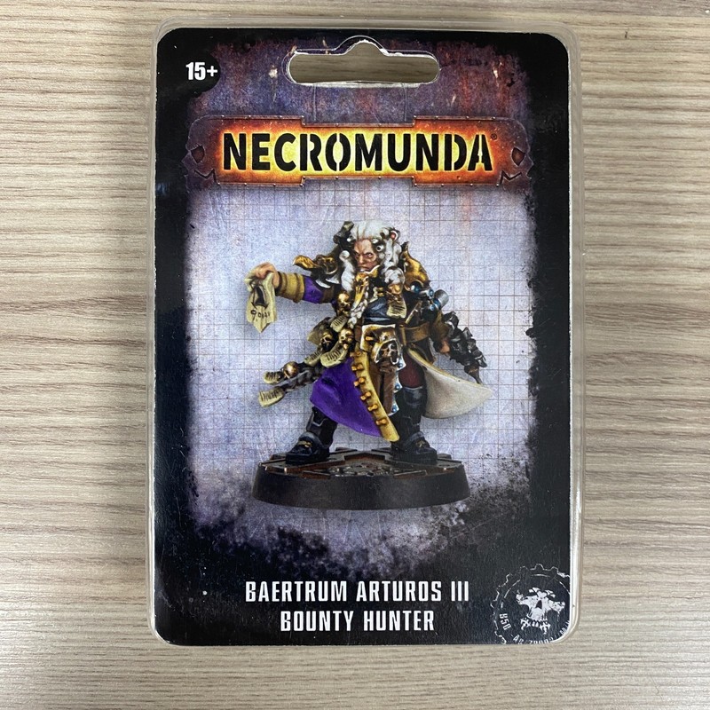BAERTRUM ARTUROS III BOUNTY HUNTER WARHAMMER NECROMUNDA 40K 40,000 FORGE WORLD