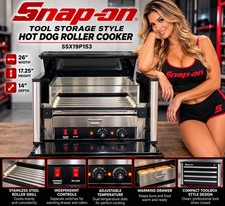 Snap-on Tool Storage Epiq Style Hot Dog Roller Cooker Stainless Steel Ssx19p153