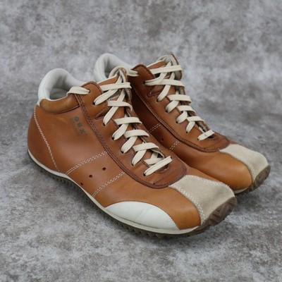 GBX Custom Sneaker Boots Mens Size 7.5 M Brown Leather Shoes