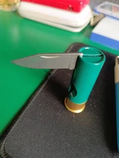 Folding pocket knife, rifle cartridge, Italy, knife