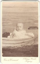 Antique CdV Photo Mabel Shapley Turner Natal S Africa Cox Durrant Torquay ca 1885