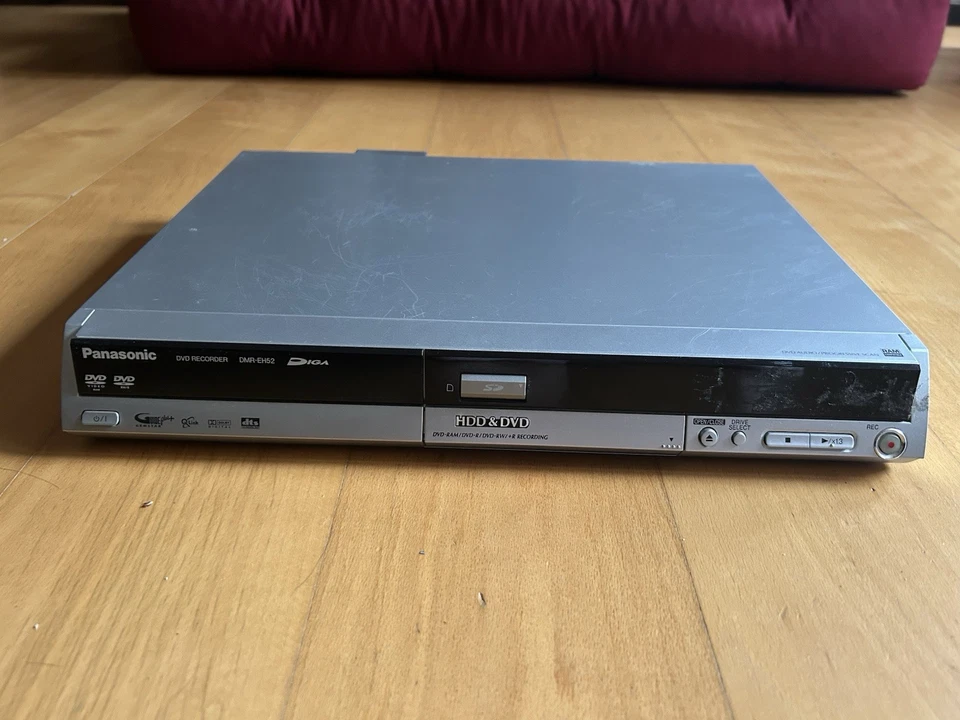 Panasonic DMR-EH52 HDD & DVD-Recorder mit Original-Fernbedienung