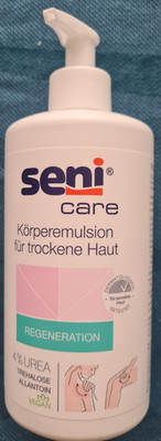 Seni Care Körperemulsion mit 4% Urea 500ml MHD: 10/2027