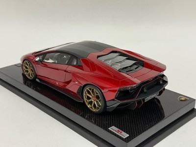 1/18 MR Collection Lamborghini Aventador Ultimae Rosso Effesto