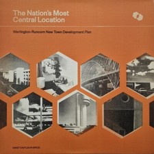 Image of Warrington-Runcorn New Town Development Plan - Black Vinyl. New
