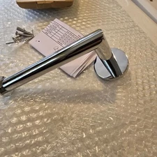 ICO V63015 Bath Volkano Summit Wall Mounted Euro Toilet Paper Holder Chrome