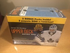 2014-15 NHL Hockey Upper Deck Series 2 Blaster Box Factory Sealed