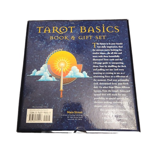 Tarot Basics (Book & Gift Set, Book & Cards) - Unknown Binding - VERY GOOD - Picture 2 of 3