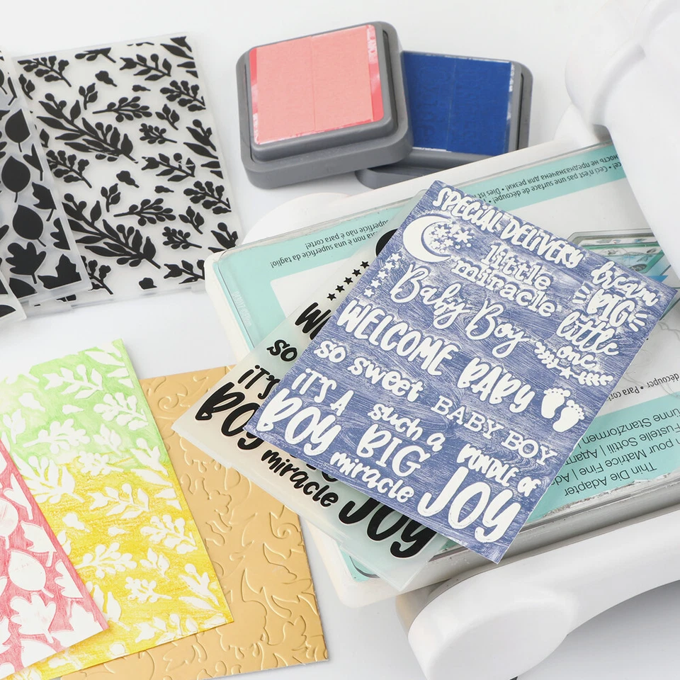 2D Embossing Folder For DIY Scrapbooking Craft Card Making Foto 3 de 4