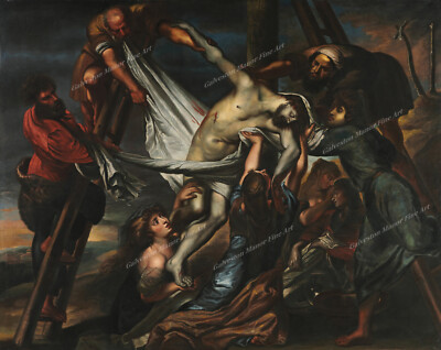 the Descent from the cross by Rubens  Giclee Print Paper or Canvas