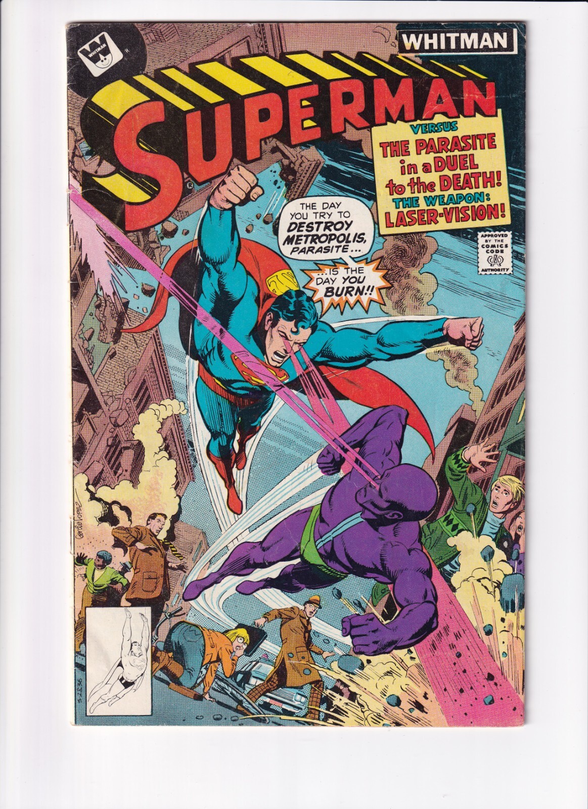 Vintage Whitman / DC Comics APRIL 1978 SUPERMAN #322