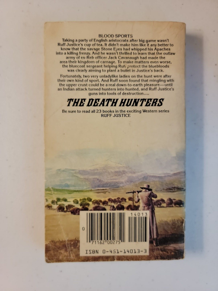 Ruff Justice The Death Hunters #23 by Warren T. Longtree | eBay
