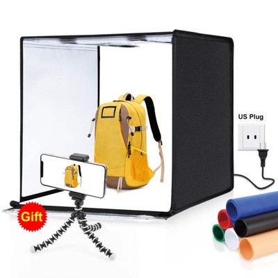 PULUZ Photo Studio Light Box Portable 60 x 60 x 60 cm Light Tent LED 5500K White