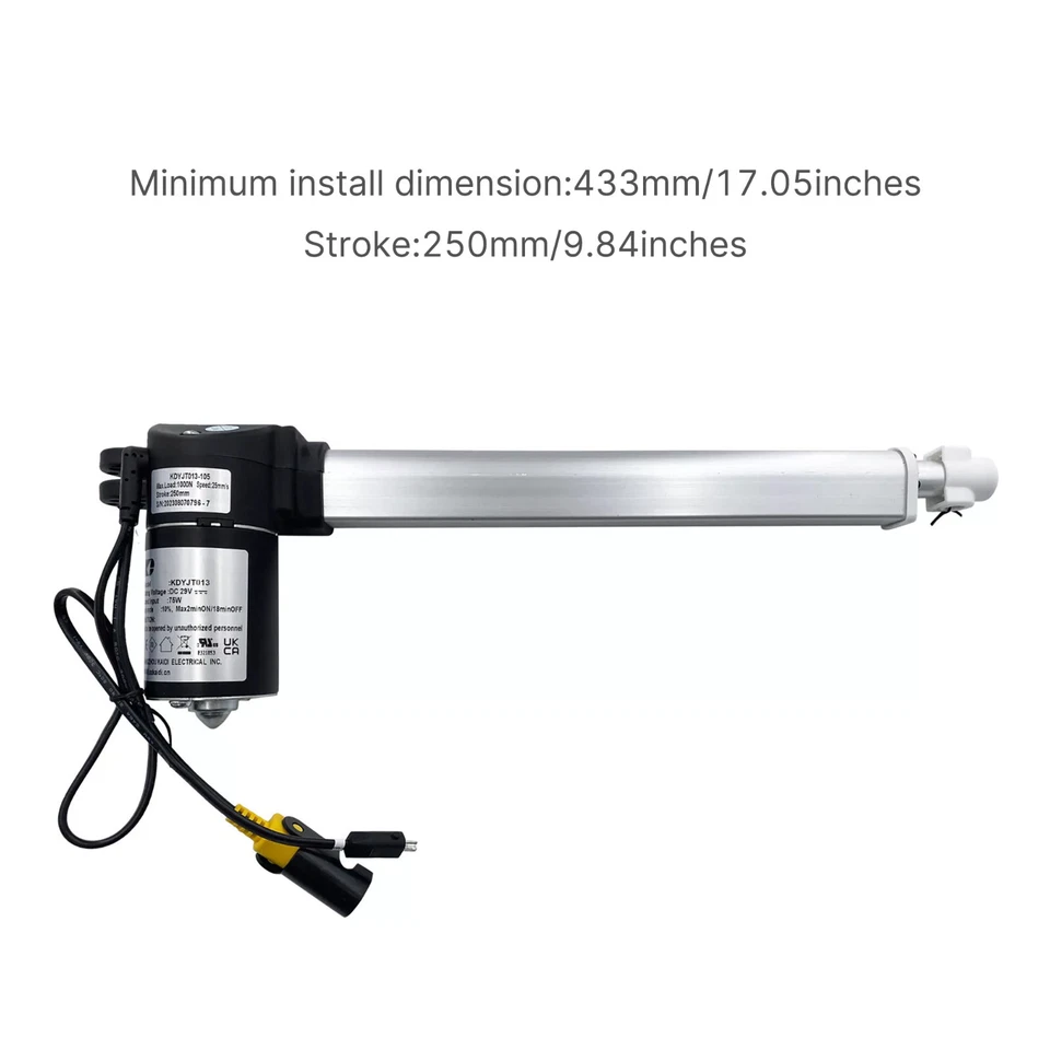 KDYJT013-105 Kaidi Motor Power Recliner Lift Chair Electric Sofa Linear Actuator