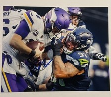 BYRON MURPHY SIGNED 8x10 PHOTO AUTOGRAPHED SEATTLE SEAHAWKS STAR RARE COA