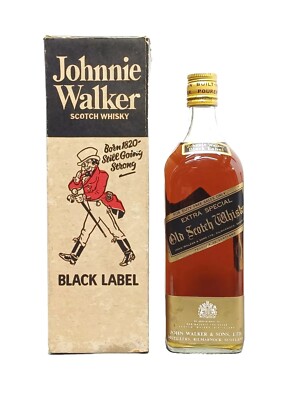 Whisky Johnnie Walker 1960 Black Label 12 years Extra Special bott