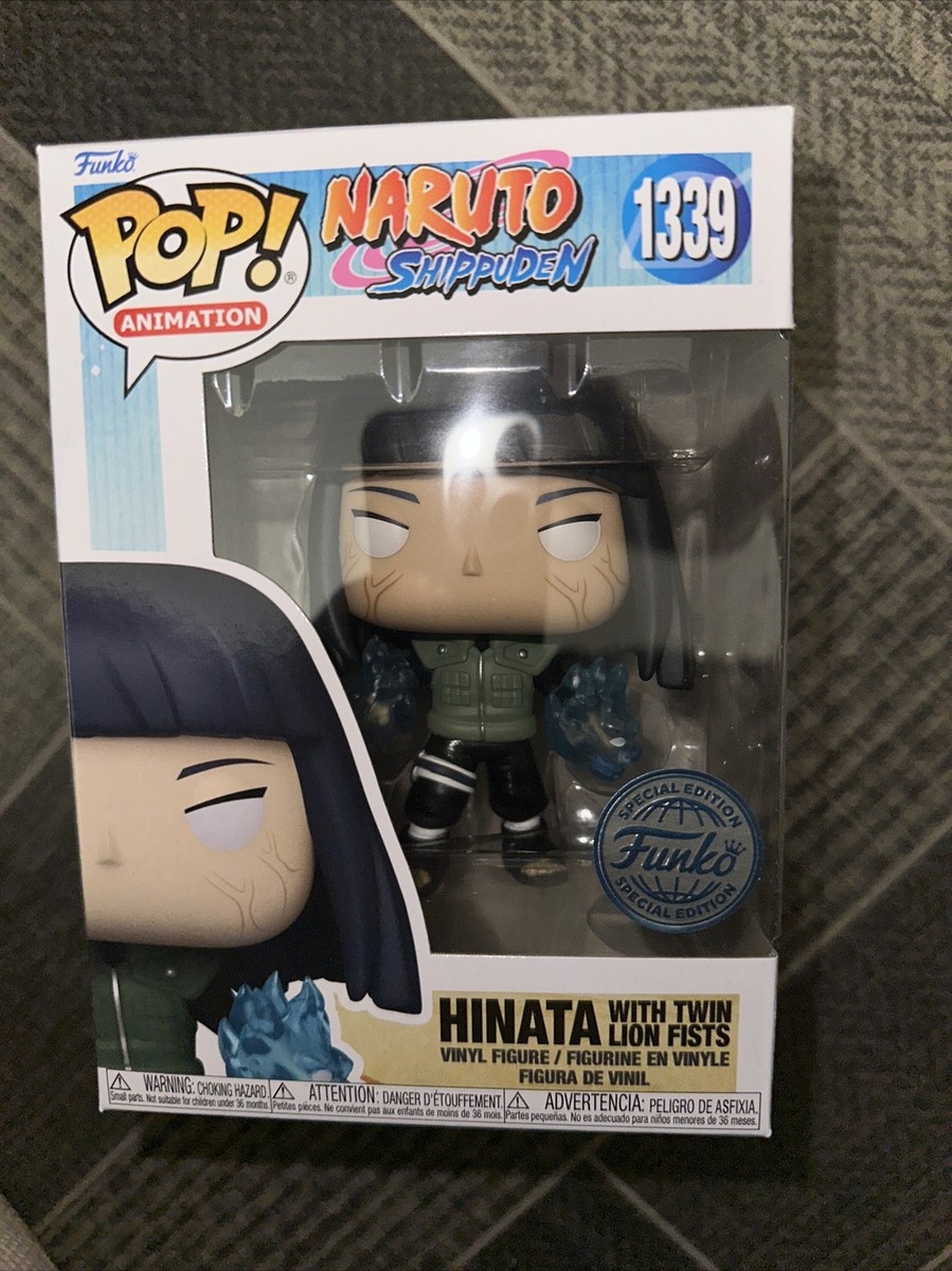 Funko Pop Naruto: Hinata with Twin Lion Fists Funko Pop #1339