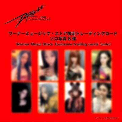 aespa DRAMA Warner Music japan Exclusive Ver. Benefits aespa DRAMA Warner Music japan Exclusive Ver. Benefits
