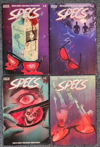 Specs #1 - 4 Boom Comics Complete Set 2022 Cover A Limited Series Unread - NM