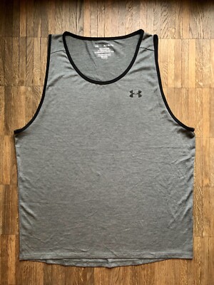 Under Armour Men's Tech 2.0 Tank Muscle Shirt Tanktop Hear Gear Sport, Gr. XL
