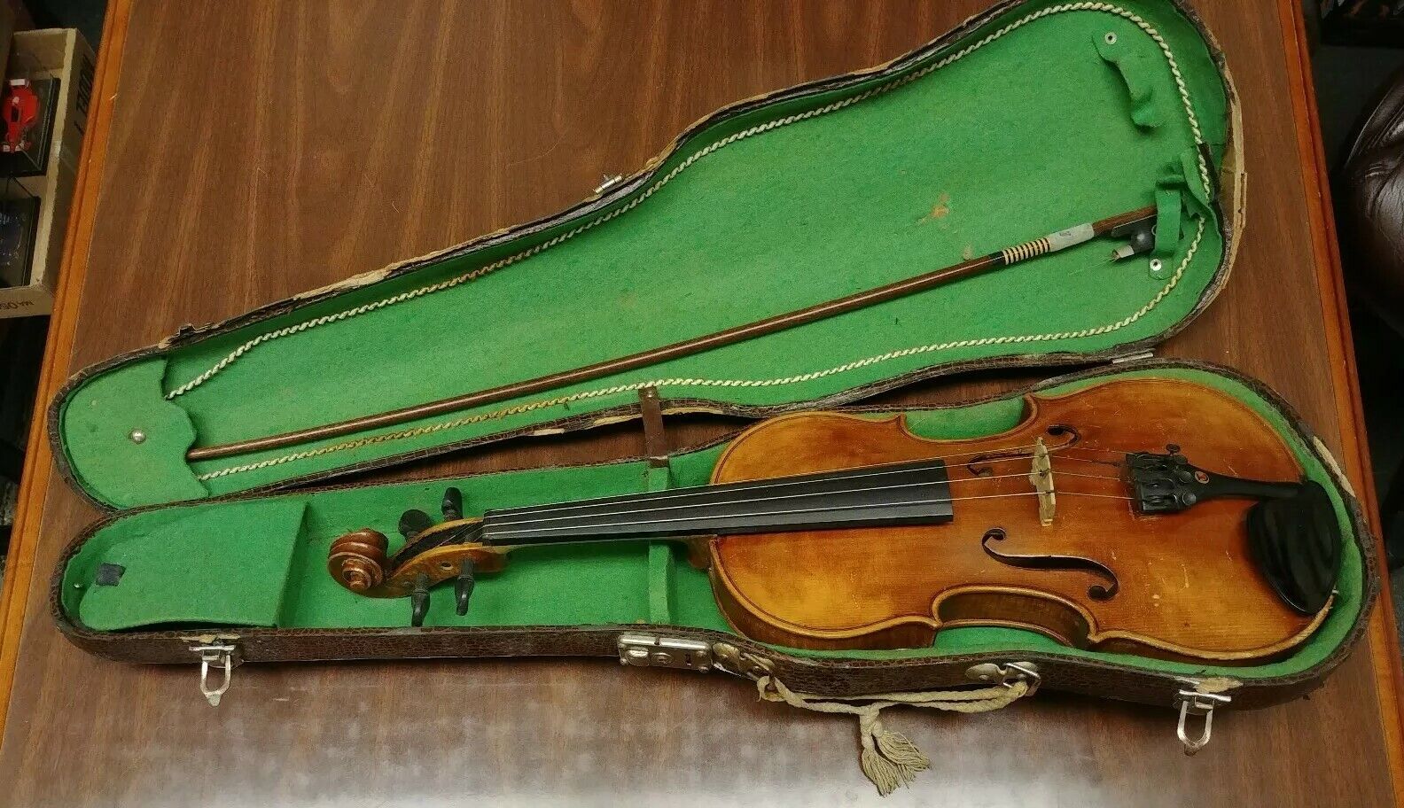 Comorama tømrer bøn ANTONIUS STRADIVARIUS CREMONENSIS FACIEBAT ANNO 1721 W/ VOIRIN BOW &amp;  CASE | eBay