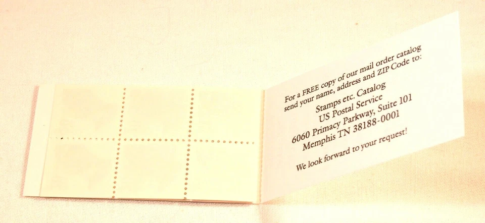 1995 Blue Jay 10- 20¢ stamp booklet Scott 2483 - Image 3 of 4