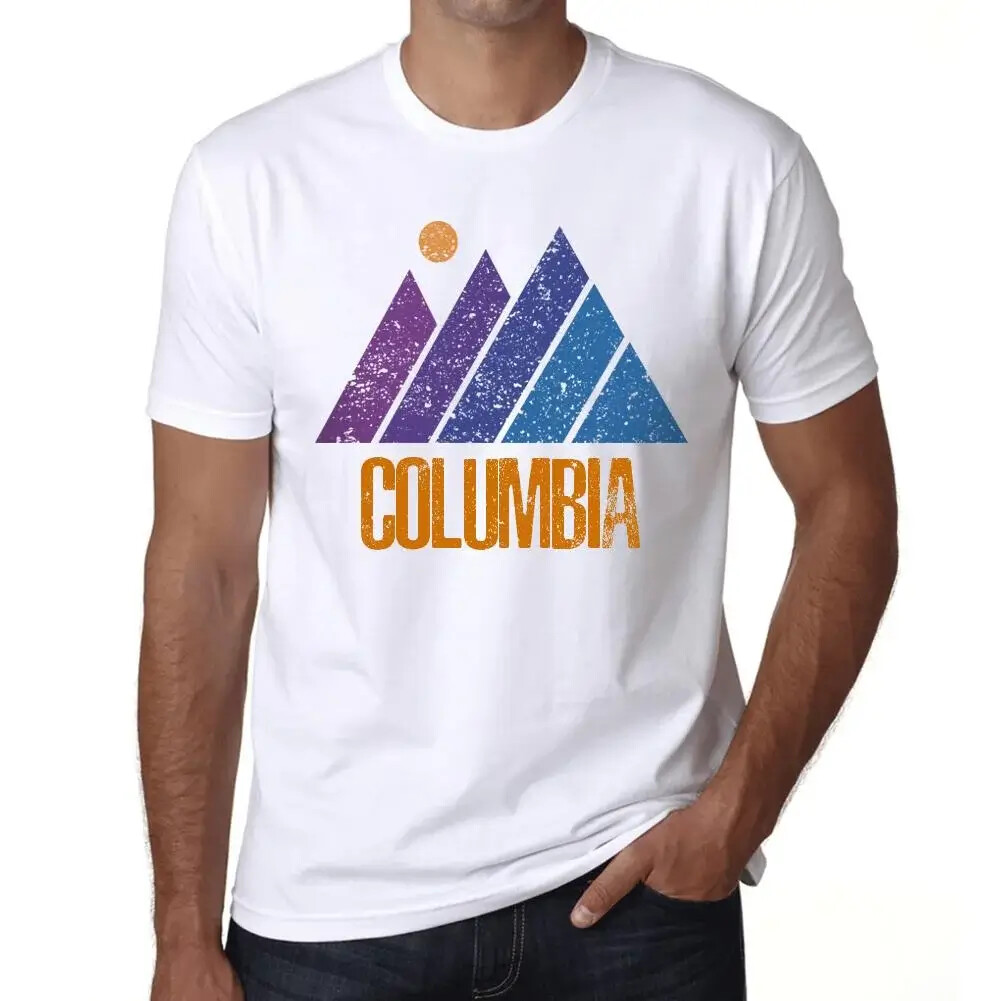 Camiseta Estampada para Hombre Montaña Columbia – Mountain Columbia – T-shirt