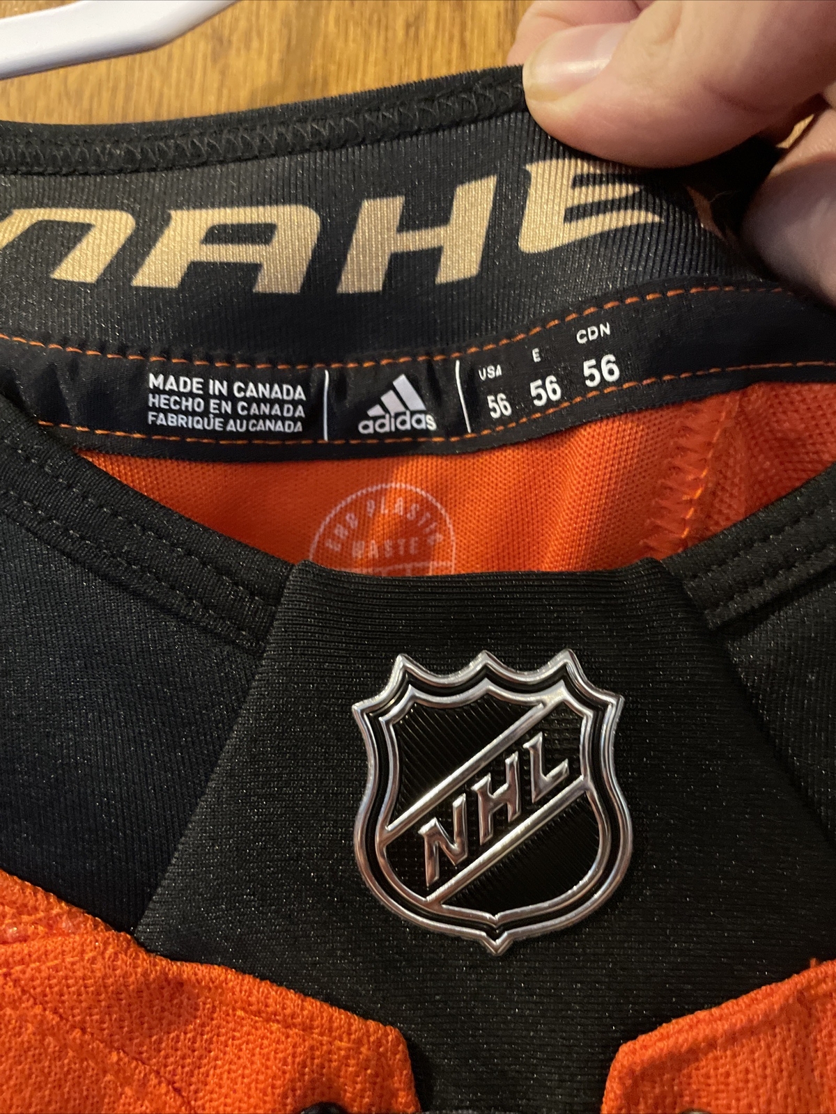 Adidas MIC Anaheim Ducks Alternate 11 Zegras Sz 56 eBay