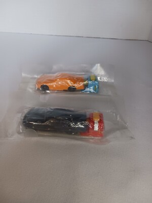 Vintage 2 General Mills 2005 NASCAR Premium Toy Launch Race Cars.