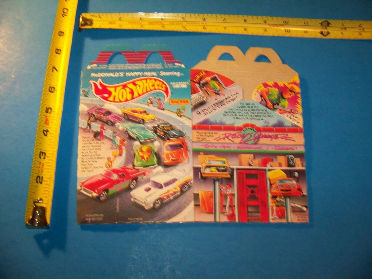 Vintage McDonald's Happy Meal Box 