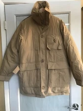 Early 90's Vintage Bob Allen Hunting Shooting Jacket Coat ZipOff Hood Mens Small