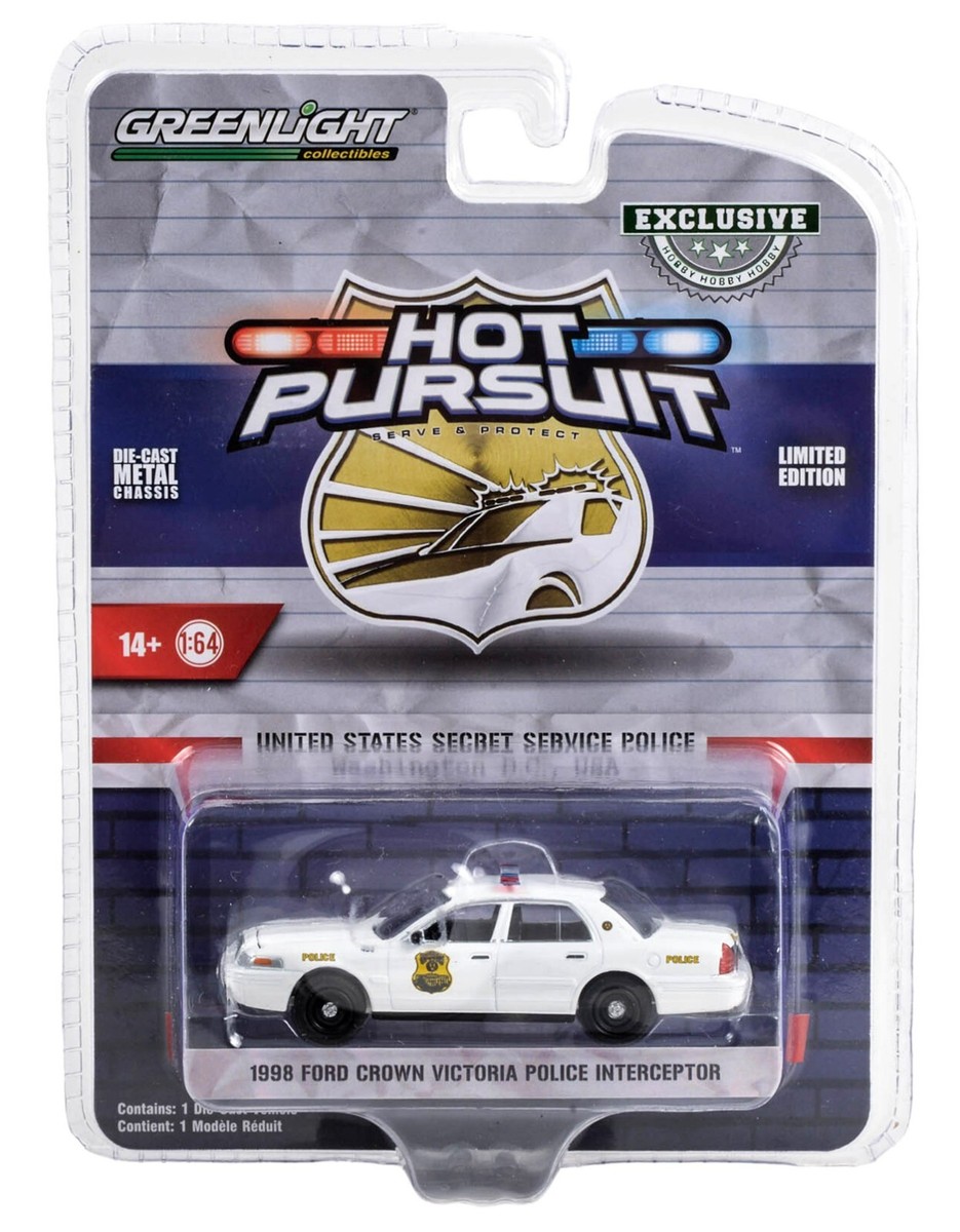 GreenLight *HOT PURSUIT UNITED STATES SECRET SERVICE POLICE* 1998