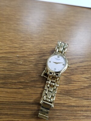 Vintage 18KGold-plated Raymond Weil Geneve Fidelio Women Watch NEW