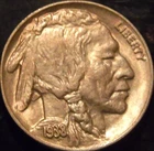 1938-D Buffalo Nickel Gem BU Uncirculated Full Horn Superb