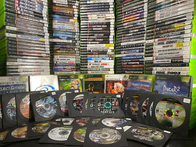  ORIGINAL XBOX GAMES Massive Lot YOU PICK EM CLEANED & TESTED  FREE SHIPPING