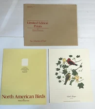 Vintage 1986 North American Birds Print By William Zimmerman Ltd Edition 2