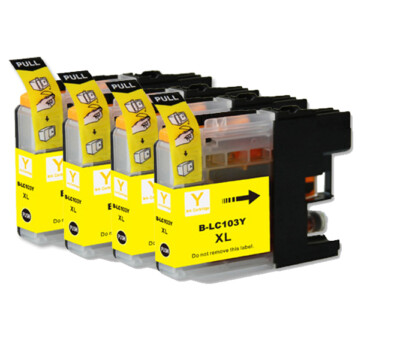 Replacement COLOR Ink fits Brother LC103 LC101 MFC-J470DW MFC-J475DW MFC-J870DW