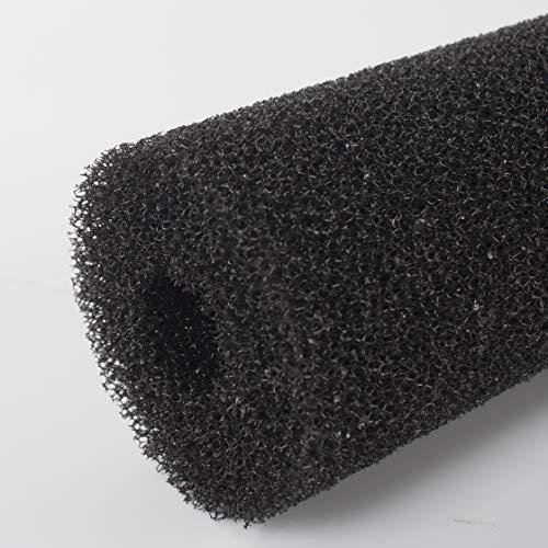 Pre-Filter/Sponge Roll For Beckett Pond G FR Pump Parts 7209410 7137710, 5.9x2.6in Black Replacement Filter Media With 0.8in ID(3 PACK