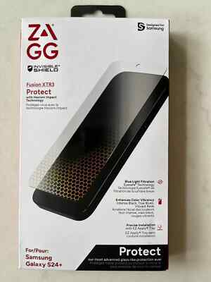 ZAGG InvisibleShield Fusion XTR3 Screen Protector for Samsung Galaxy S24+ PLUS