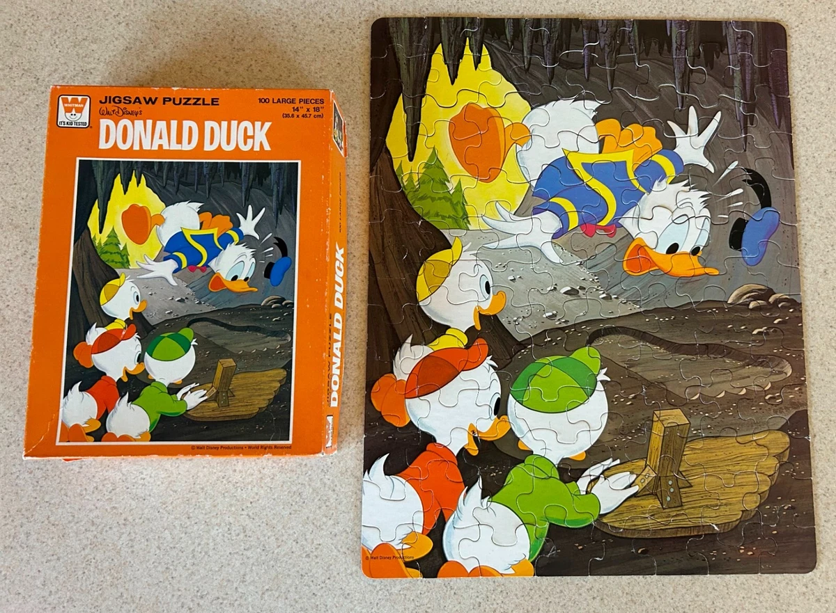 Donald Duck Puzzle In Vintage Jigsaw Puzzles for sale | eBay