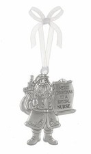 Ganz Santa Ornament - Merry Christmas To A Special Nurse EX25929