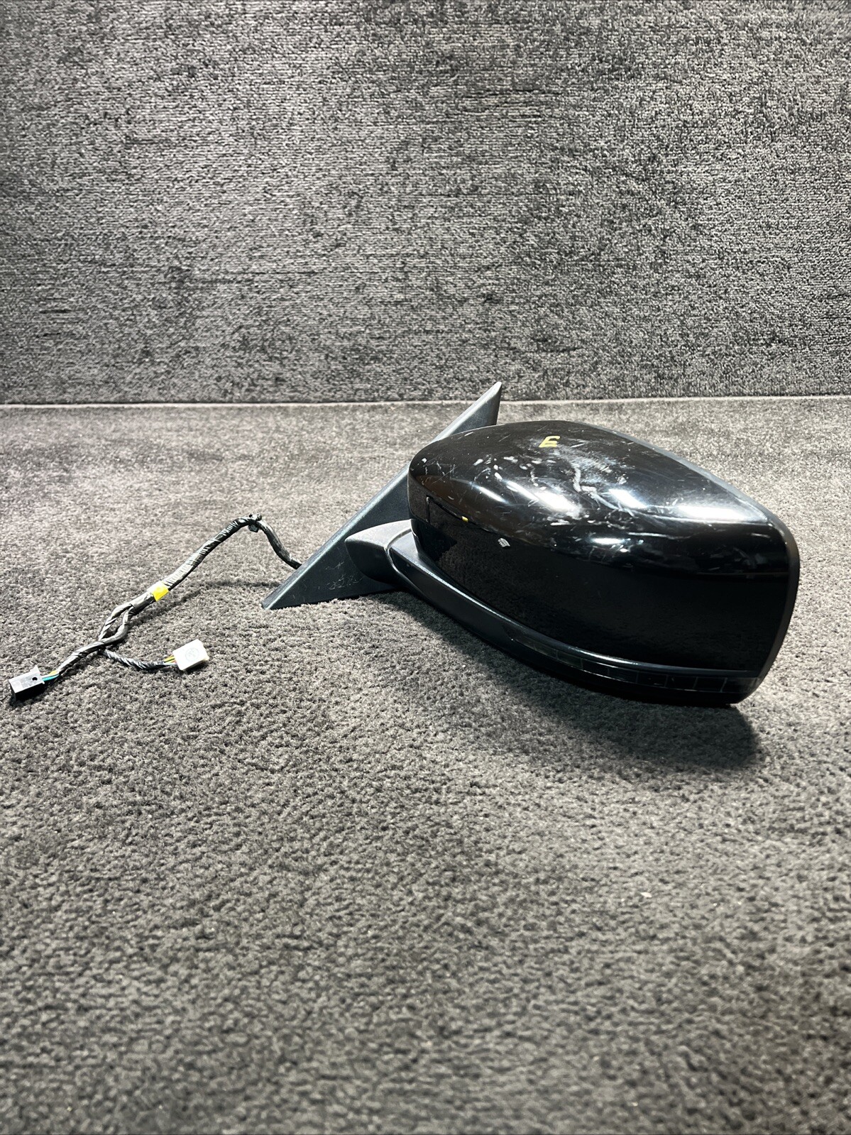 2014-2017 Maserati Ghibli Left Side Power Door Mirror Heated OEM Black