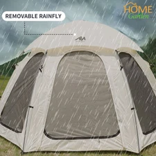 Outdoor 4-6 Person Screen Tent House Camping Canopy Weatherproof Sun Shelter