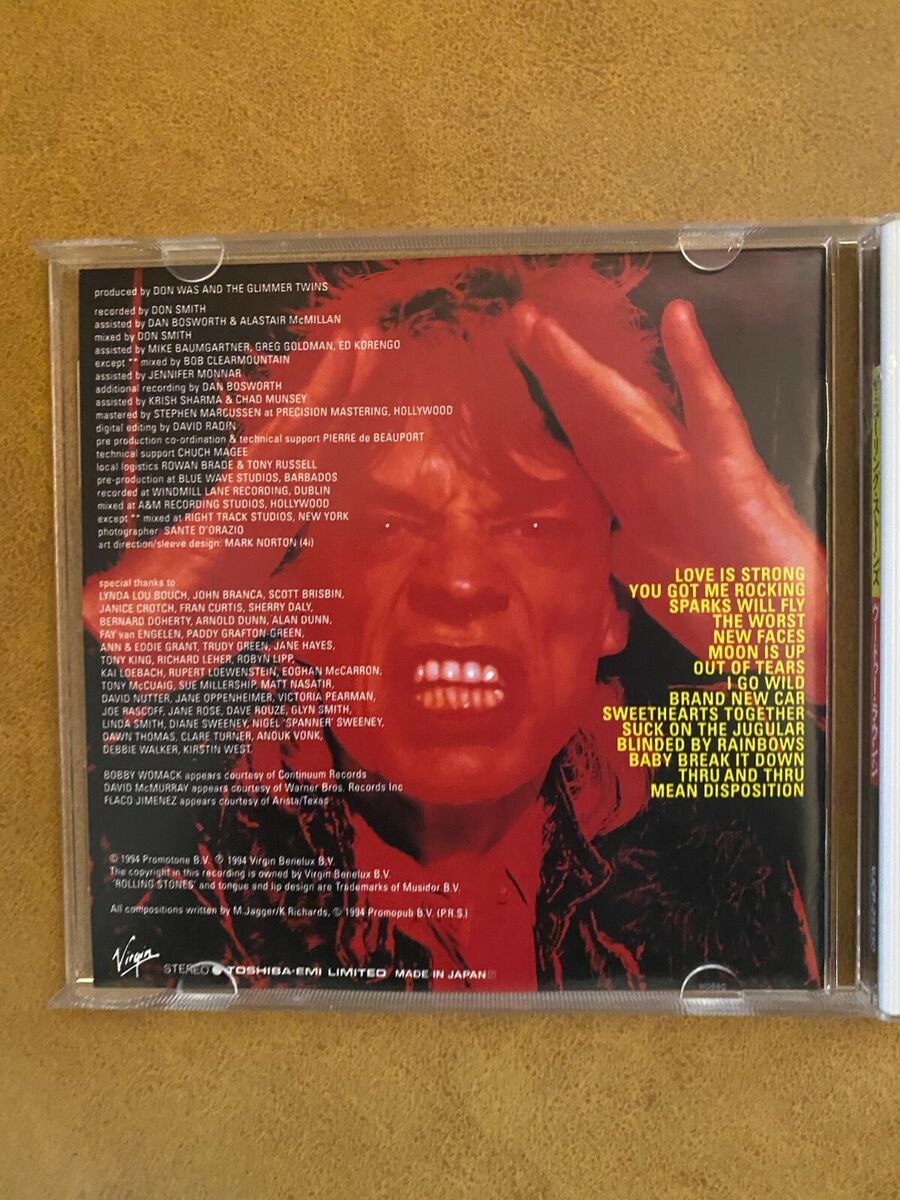 Rolling Stones *Voodoo Lounge *CD *VG+/NM *1994 *JAPAN *OBI Rolling Stones *Voodoo Lounge *CD *VG+/NM *1994 *JAPAN *OBI