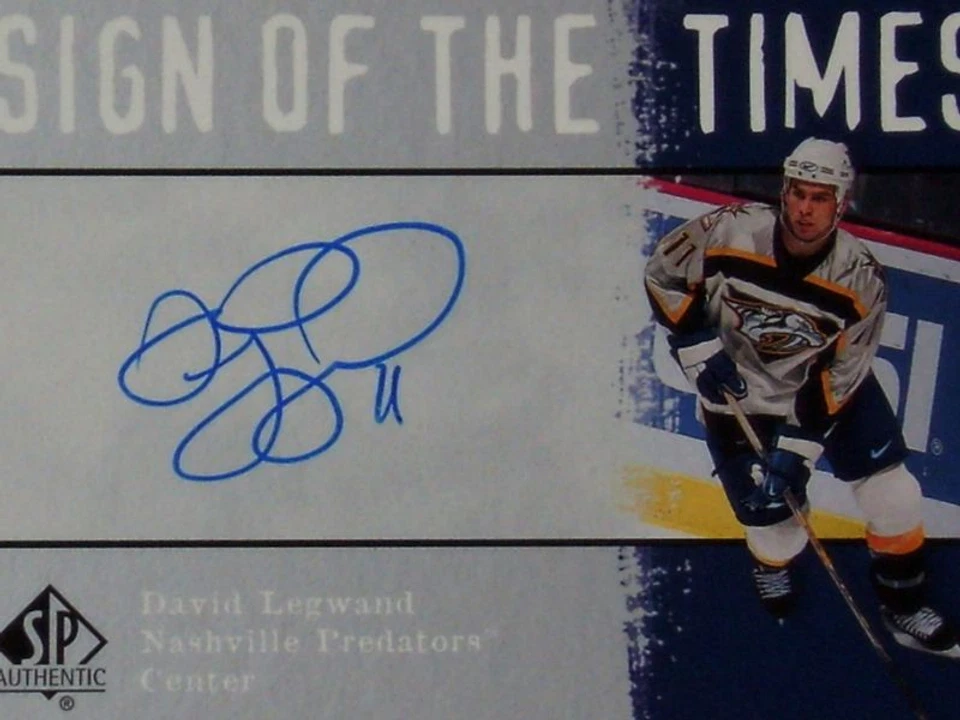 09-10 UPPER DECK ULTIMATE COLLECTION  -   CODY FRANSON  AUTO - Image 2 of 4